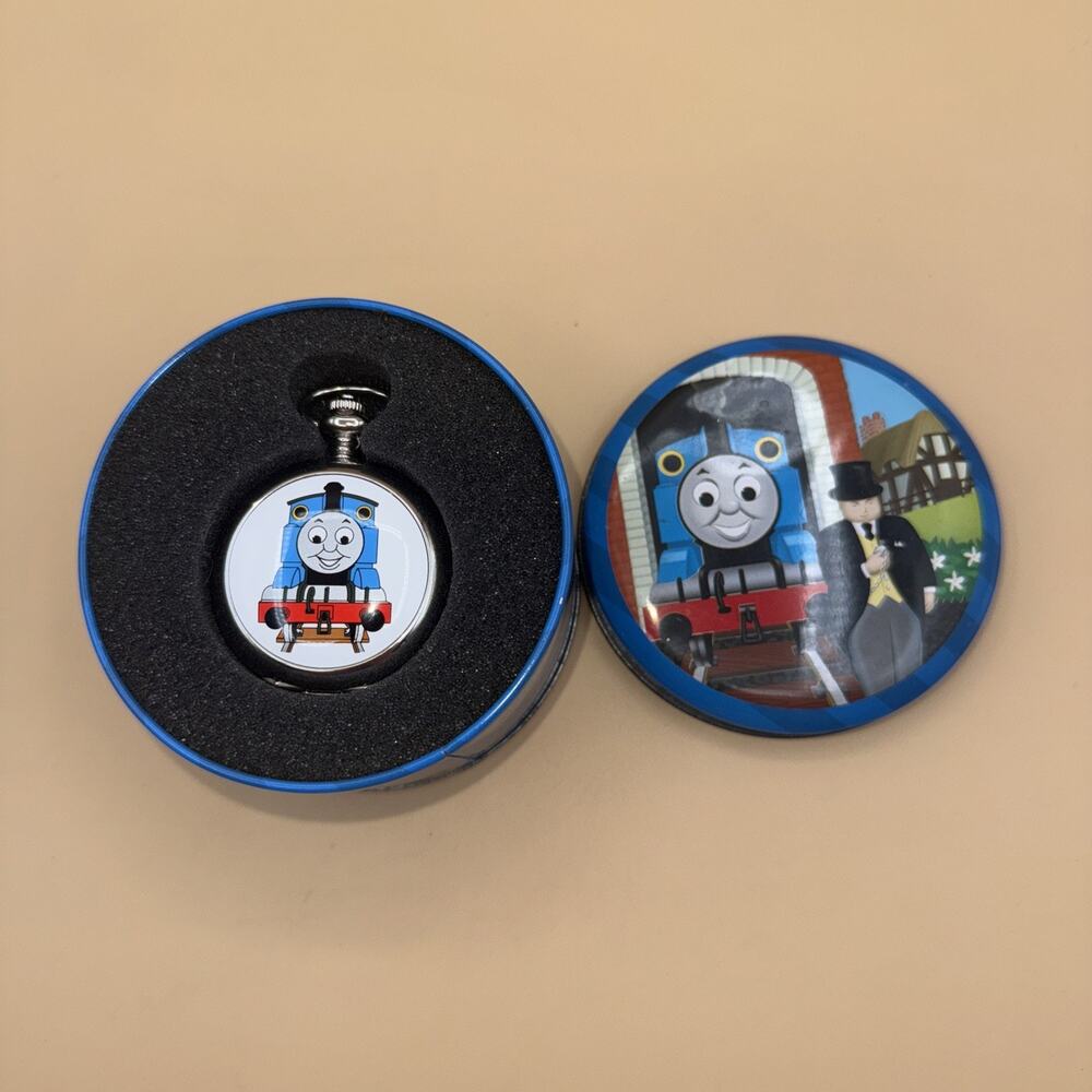 THOMAS & FRIENDS POCKET WATCH WITH COLLECTIBLE TIN 2000 VINTAGE **BRAND NEW**